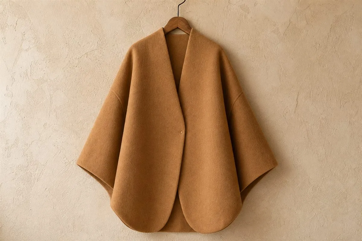 The Cashmere Cocoon Coat
