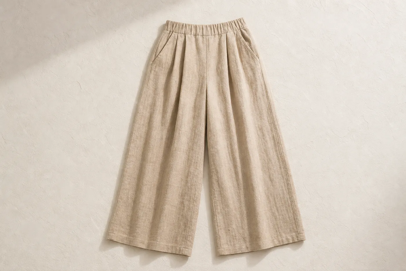 The Linen Palazzo Trouser